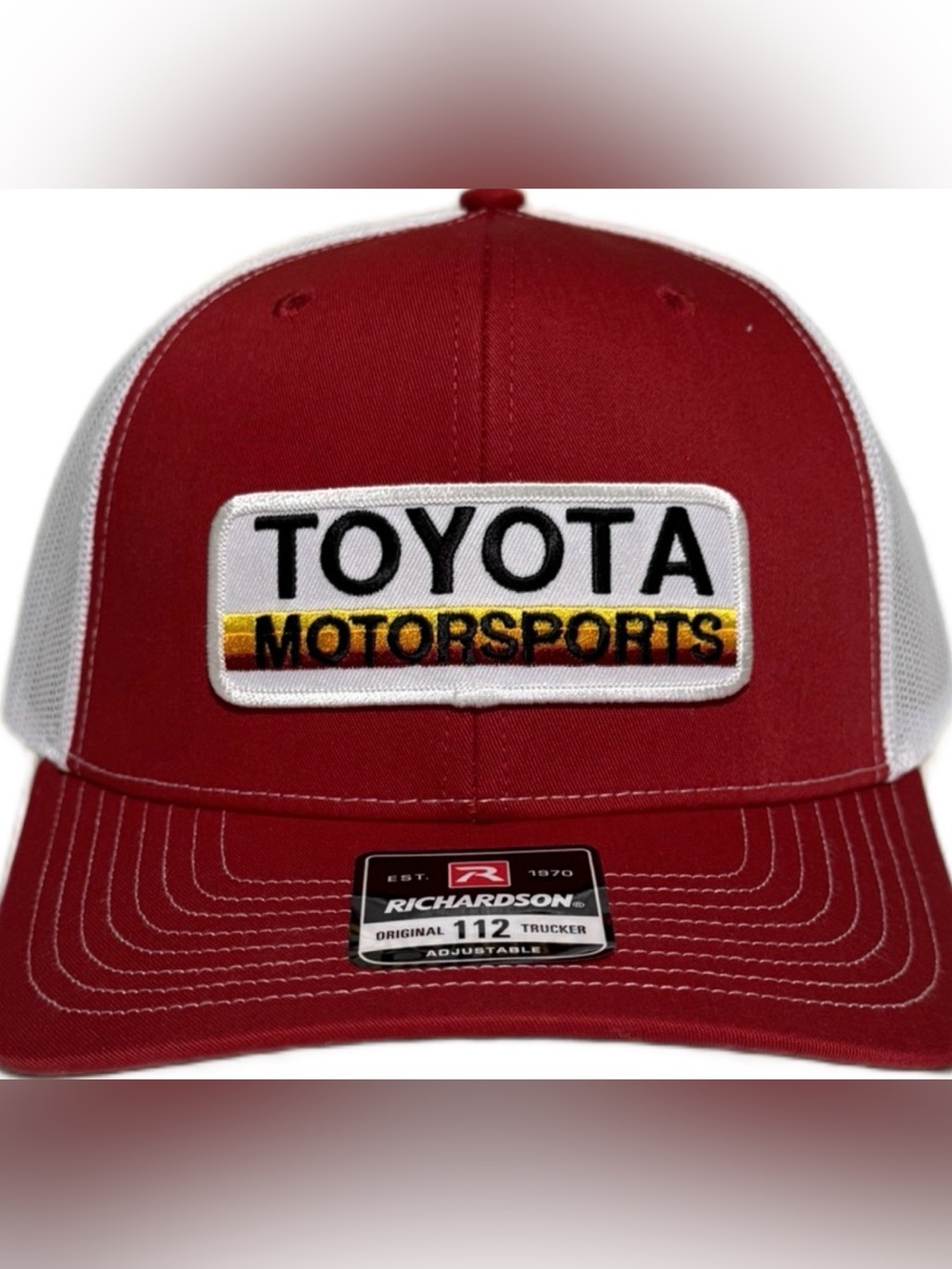 Toyota Motorsport Mesh Snapback Embroidered Curved Bill Truck…